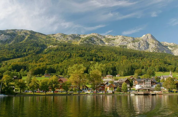 Vacker Utsikt Över Vackra Alperna Landskap — Stockfoto