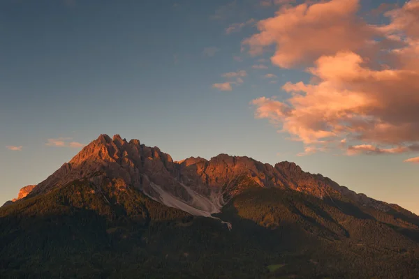 Vista Panoramica Del Maestoso Paesaggio Dolomitico Italia — Foto Stock