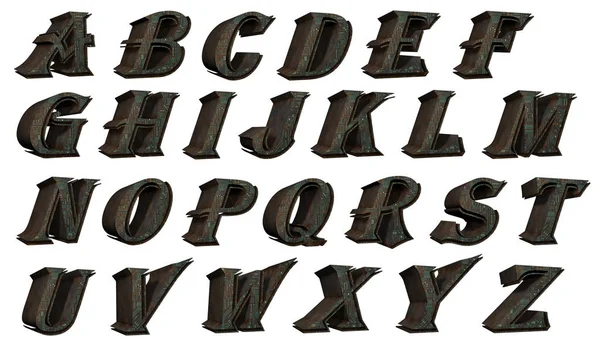 알파벳 지향적 — 스톡 사진