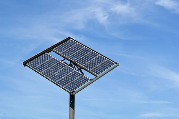 Impianto Fotovoltaico Energia Solare Energia Elettrica — Foto Stock