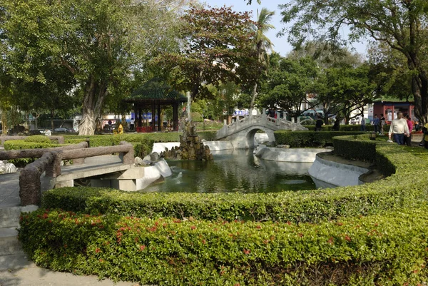 Park Sanktuarium Koxinga Stanie Tainan — Zdjęcie stockowe