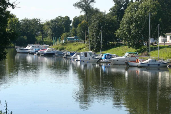 Sportboten Haven — Stockfoto