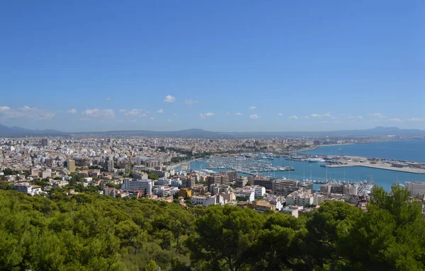 Vista Palma Maiorca — Fotografia de Stock