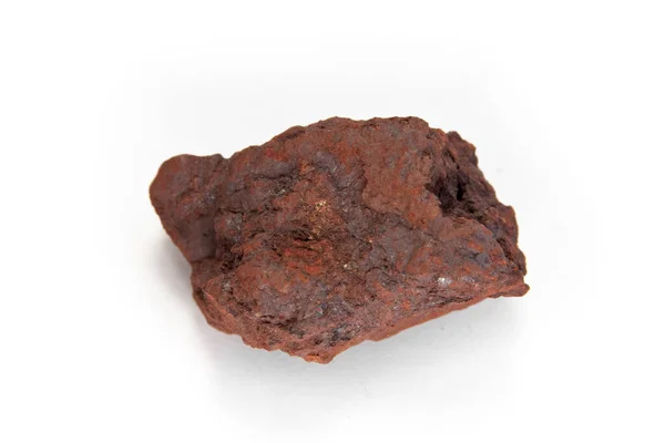 Makrozastrzyk Hematytu Mineralnej Formy Tlenku Żelaza — Zdjęcie stockowe