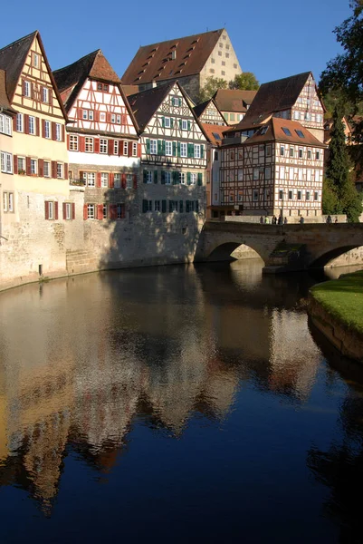 Swabian Hall Comburg Castle Castle Wall Hohenlohe Wrttemberg Wehrturm Turistika — Stock fotografie