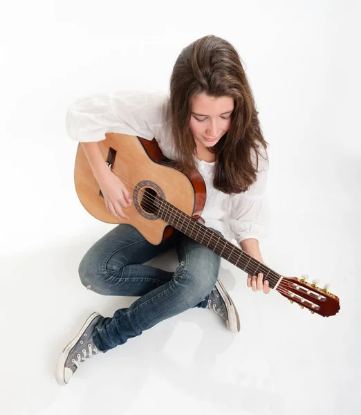 Retrato Beleza Jovem Mulher — Fotografia de Stock