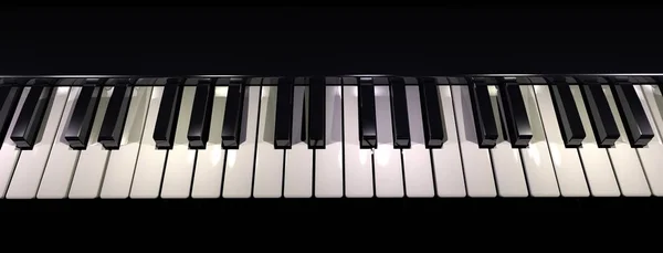 Візуалізація Клавіатури Піаніно — стокове фото