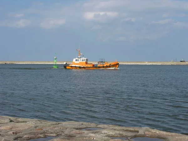 Lotsenboot Swinemünde — Stockfoto