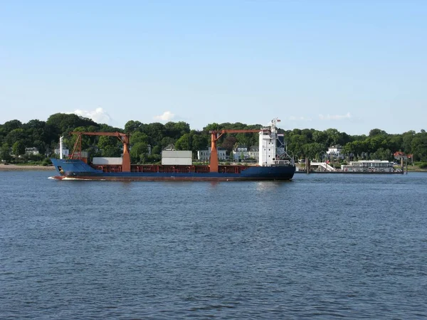 Hamburg Een Grote Havenstad Noord Duitsland — Stockfoto