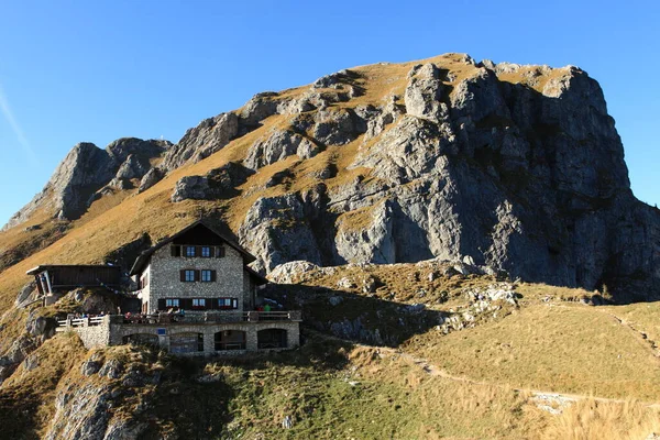 Naturskønne Udsigt Majestætiske Alper Landskab - Stock-foto