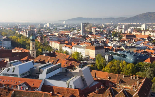 Festői Kilátás Fenséges Városi Város — Stock Fotó