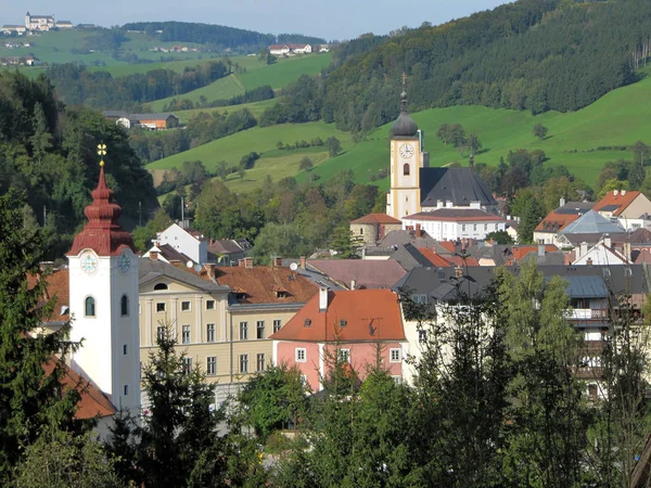 Szenischer Blick Auf Die Christliche Kirchenarchitektur — Stockfoto