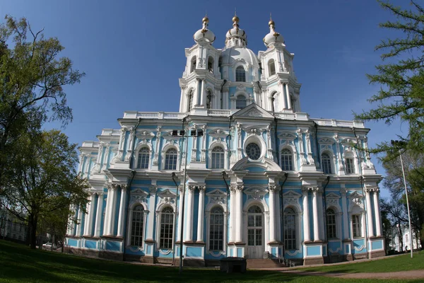 Rússia Santo Petersburg Smolny — Fotografia de Stock