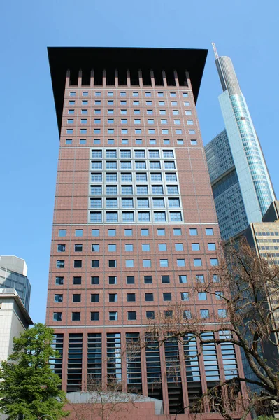 Scenic Urban View Modern Skyscrapers Facade — Stock Photo, Image