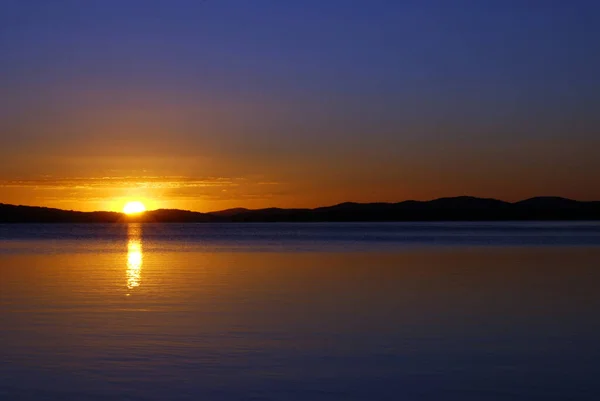 Abendsonne Myall Lake — Stock fotografie