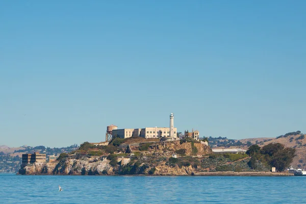Prigione Alcatraz Isola Nella Baia San Francisco — Foto Stock