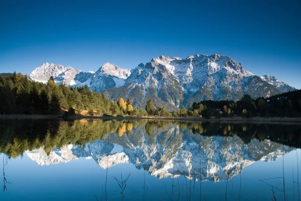 Vista Panorâmica Paisagem Majestosa Dos Alpes — Fotografia de Stock