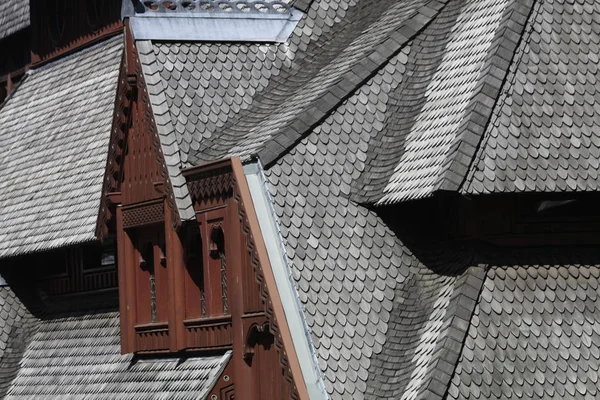 Stave Church Hahnenklee Bockswiese — Fotografie, imagine de stoc