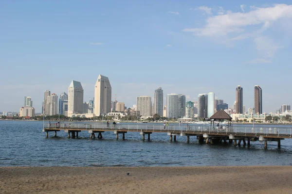 San Diego Downtown_3 Coronado Island Ferry Wharf — Φωτογραφία Αρχείου