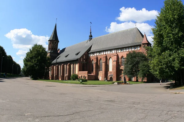 Malebný Pohled Majestátní Katedrálu Architektury — Stock fotografie