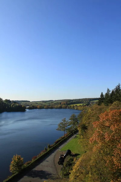 Belle Vue Sur Lac Calme — Photo