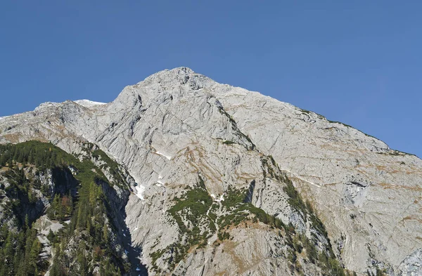 Vista Das Montanhas Karwendel Entre Áustria Baviera — Fotografia de Stock