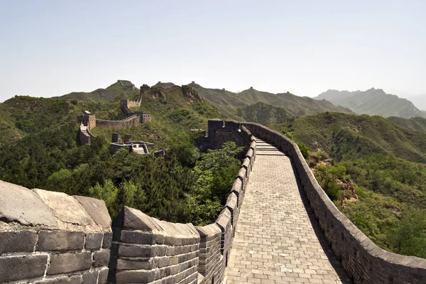 Grande Muraille Nord Beijing — Photo