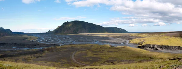 Огляд Природи Віку Ісландії — стокове фото