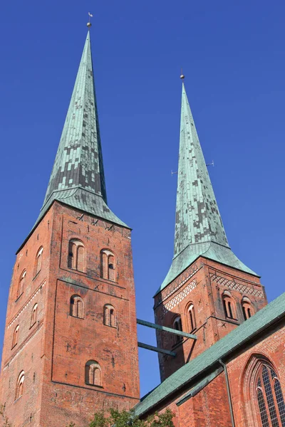 Malebný Pohled Majestátní Katedrálu Architektury — Stock fotografie