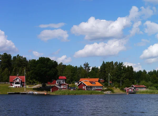 Vista Naturaleza Escandinavia Una Subregión Norte Europa — Foto de Stock