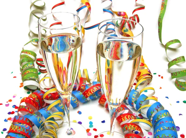 Celebration Mood Colored Confetti — Stock Photo, Image