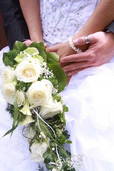 Close Bridal Bouquet — Stock Photo, Image