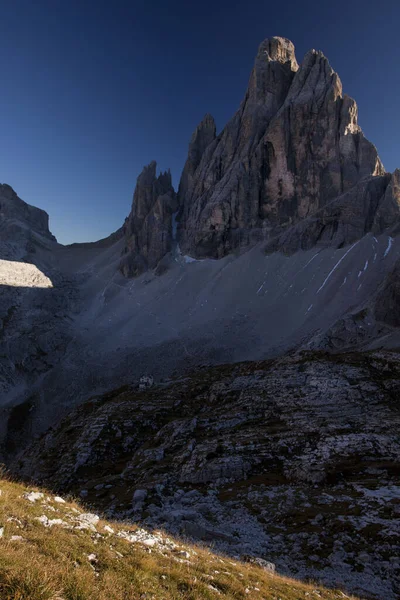 Vista Panoramica Del Maestoso Paesaggio Dolomitico Italia — Foto Stock