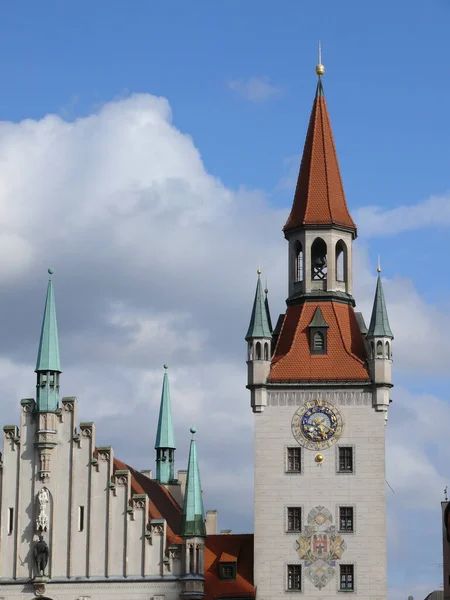Старая Ратуша Мюнхена — стоковое фото