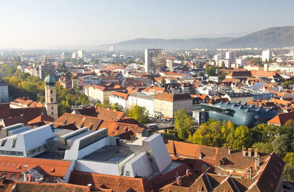 Festői Kilátás Fenséges Városi Város — Stock Fotó