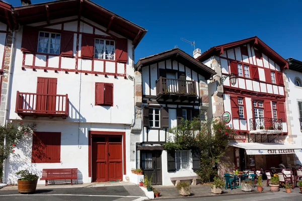 Casas Ainhoa Francia — Foto de Stock