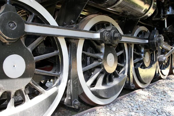 Wheels Vintage Class 19D Steam Engine Locomotive — Stock Photo, Image