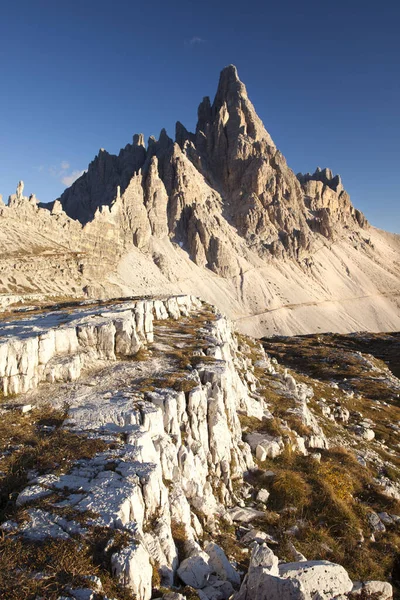 Vista Panorâmica Majestosa Paisagem Dolomitas Itália — Fotografia de Stock