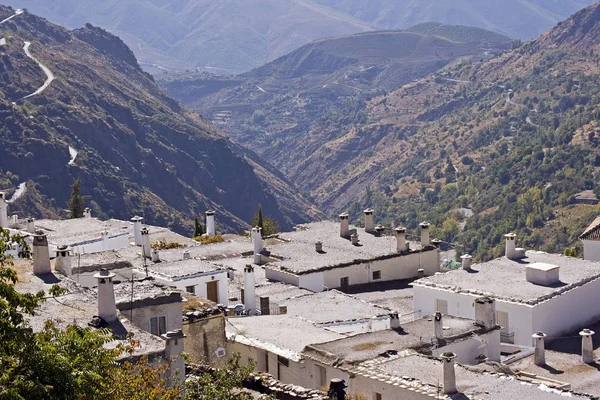 Horská Vesnice Andaluských Alpujarras — Stock fotografie