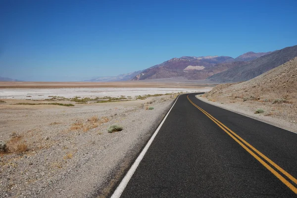 Camino Valle Muerte — Foto de Stock