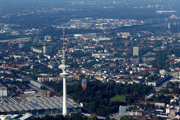 Luftaufnahme Von Hamburg — Stockfoto