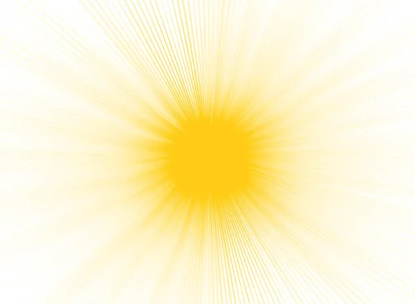 Fondo Abstracto Con Rayos Sol Amarillo Naranja — Foto de Stock