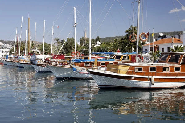 Порт Бодрума Туреччині — стокове фото