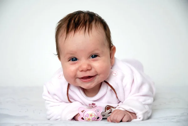 Vista Panorámica Del Niño Pequeño Lindo —  Fotos de Stock