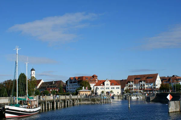 Langenargen Constancia Del Lago — Foto de Stock