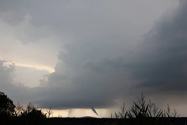 Tornado Furacão Céu Desastre Natural — Fotografia de Stock