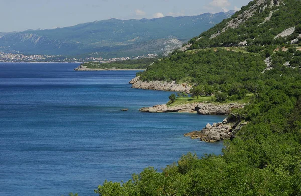 Klenovica Senj Arasında Adriyatik Kıyıları — Stok fotoğraf