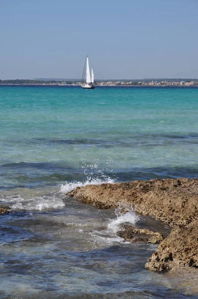 Sailboat Sea — Stock Photo, Image