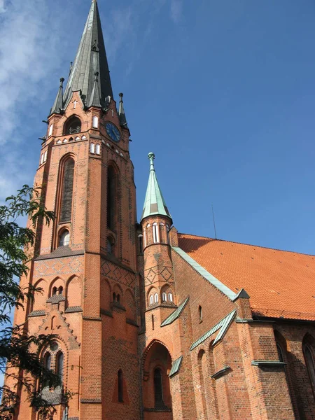 Εκκλησία Της Αγίας Μαρίας Στο Winsen Der Luhe — Φωτογραφία Αρχείου