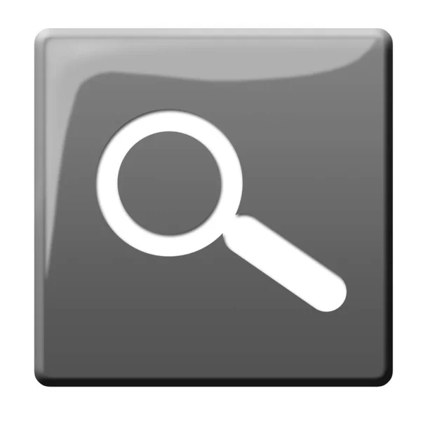 Internet Search Button Illustration — Stock Photo, Image